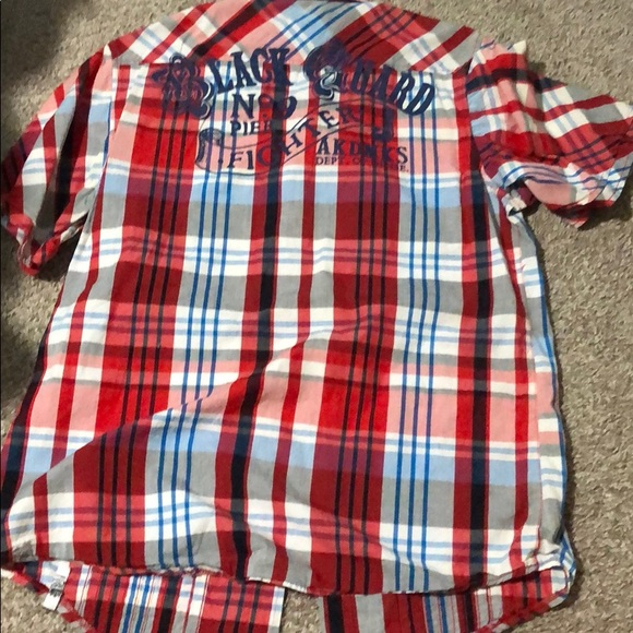 Akademiks plaid button down - Picture 5 of 7